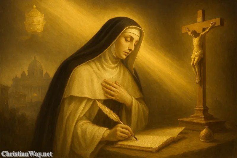 Saint Catherine of Siena: The Flame of Divine Love and the Voice That Renewed the Church