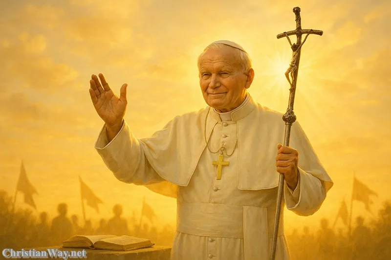 Saint John Paul II: The Pilgrim of Love and Defender of Human Dignity