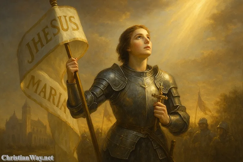Saint Joan of Arc: The Maid of Orléans and the Flame of Faith