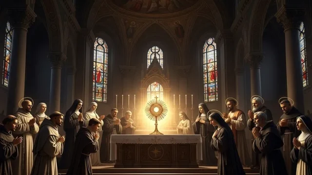 List of Saints Who Loved the Eucharist Deeply