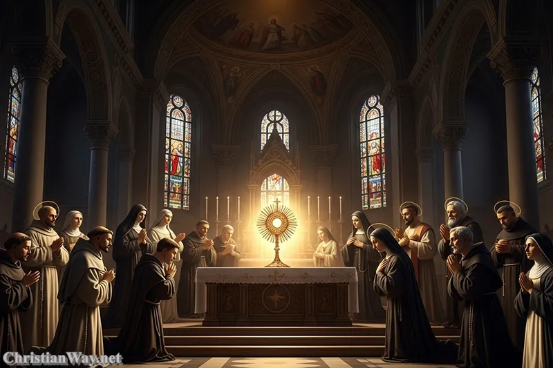 List of Saints Who Loved the Eucharist Deeply