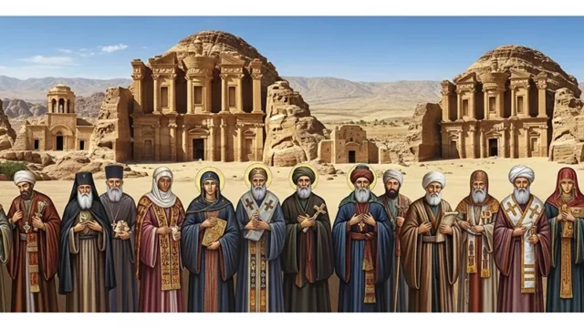 List of Saints from the Middle East