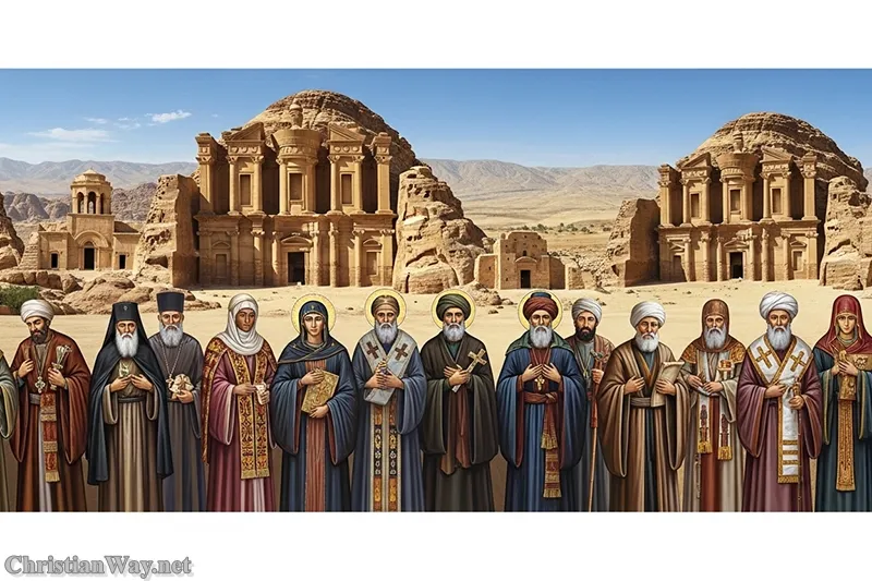 List of Saints from the Middle East