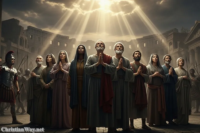 List of Saints Who Suffered for Their Faith