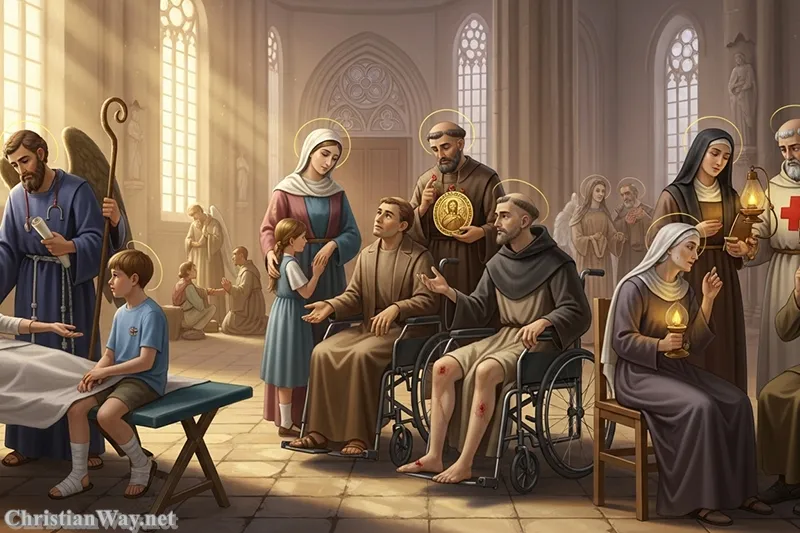 List of Saints for Healing and the Sick