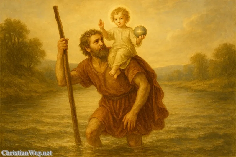 Saint Christopher: The Patron Saint of Travelers and the Bearer of Christ