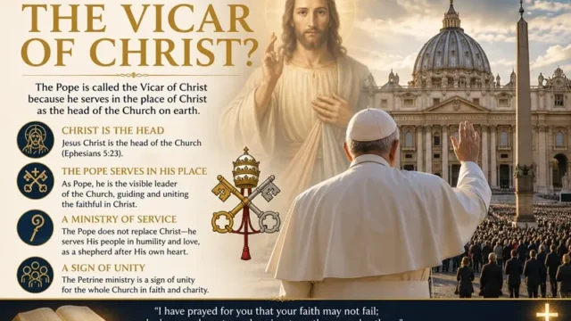 Why Is the Pope Called the Vicar of Christ? A Ministry of Service, Unity, and Faith