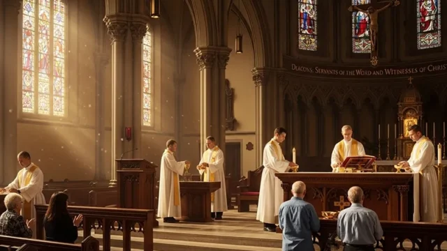 Deacons: Servants of the Word and Witnesses of Christ’s Love
