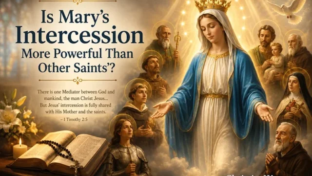 Is Mary’s Intercession More Powerful Than Other Saints’?