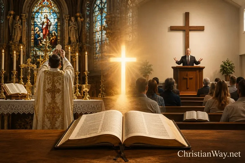 Catholicism vs Protestantism: Key Differences and Shared Beliefs