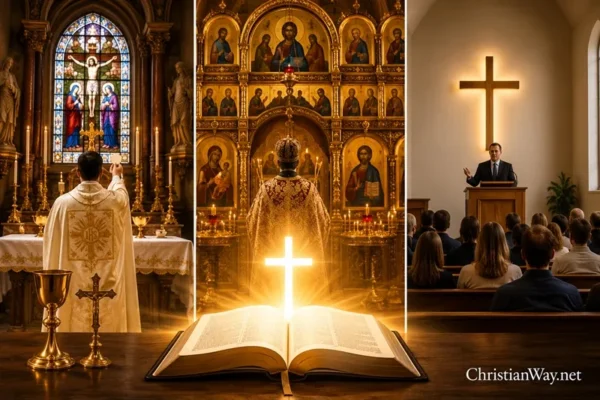 The Main Branches of Christianity: Catholic, Orthodox, and Protestant Explained
