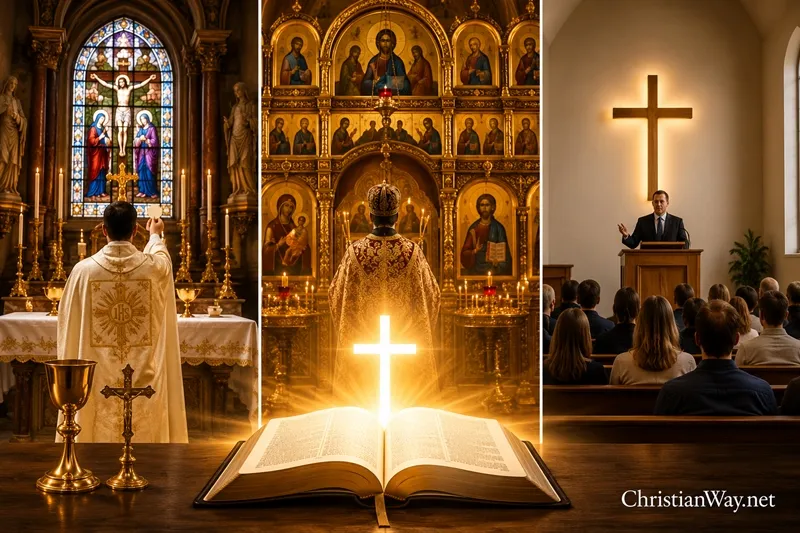 The Main Branches of Christianity: Catholic, Orthodox, and Protestant Explained